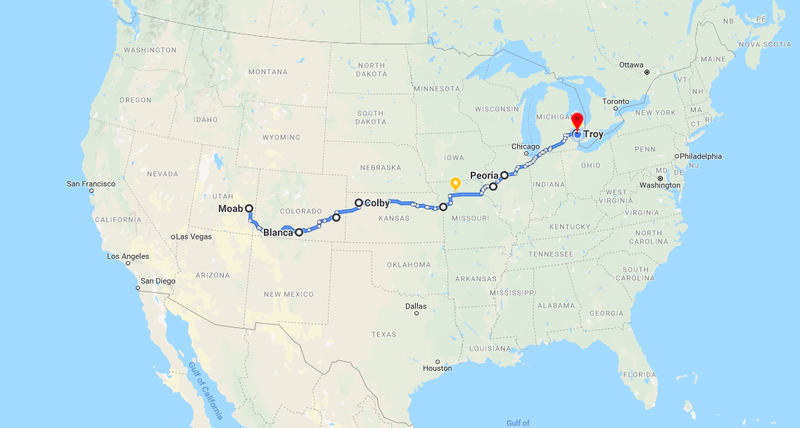 Illustration for article titled The Final Leg of My $500 Postal Jeep Road Trip Was an 1,800 Mile Test of the Human Spirit